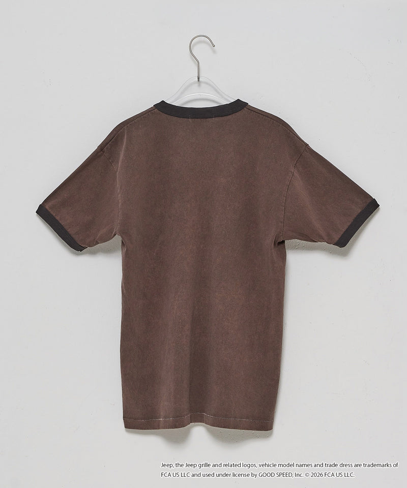 【GOOD ROCK SPEED / グッドロックスピード】Jeep® ジープ プリント リンガーTシャツ