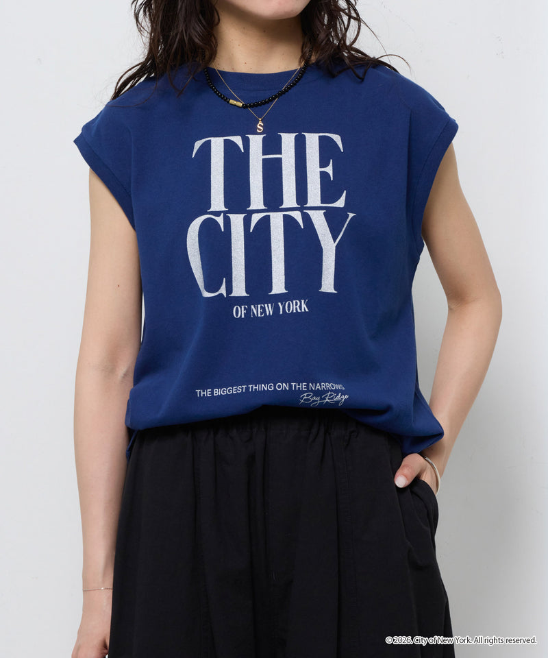 【GOOD ROCK SPEED / グッドロックスピード】NYC プリント ノースリーブ Tシャツ