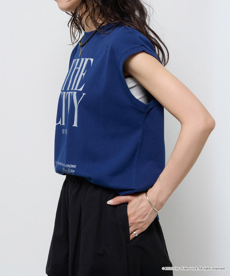 【GOOD ROCK SPEED / グッドロックスピード】NYC プリント ノースリーブ Tシャツ