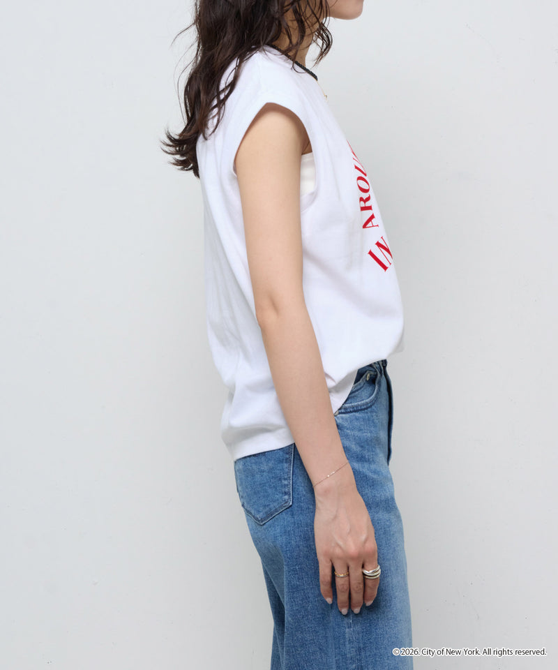 【GOOD ROCK SPEED / グッドロックスピード】NYC プリント ノースリーブ Tシャツ