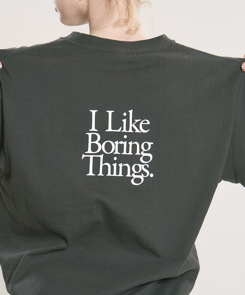 【ERIE WORKS / エリーワークス】BOX-CUT T-SHIRT/ボックスカットティーシャツ