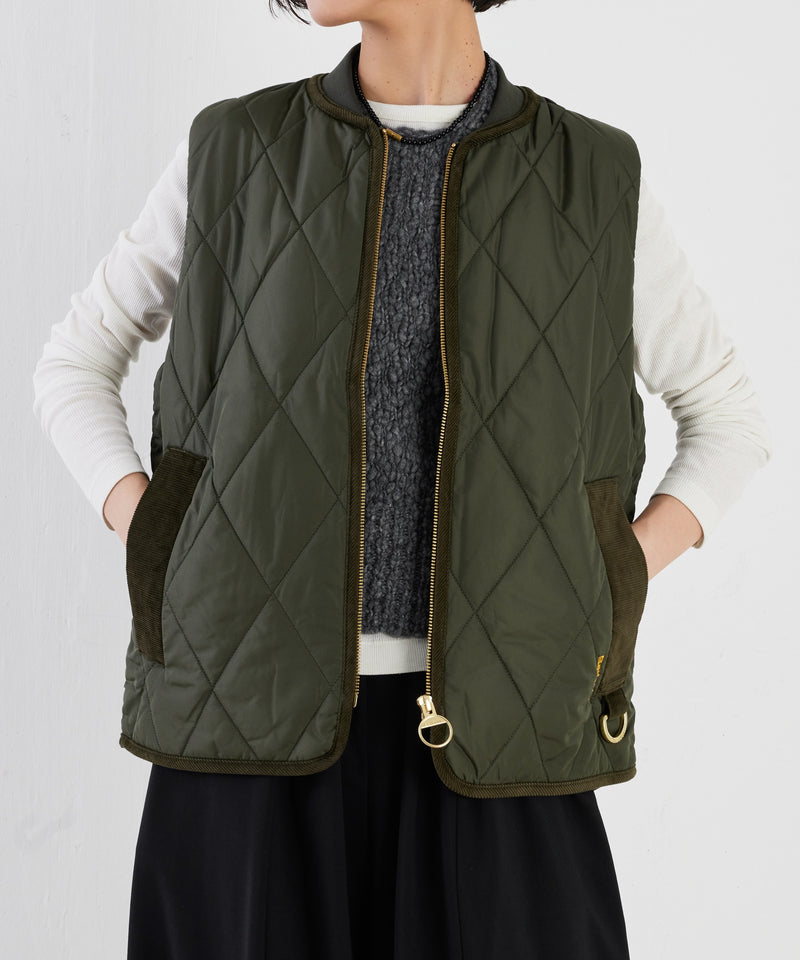 【Barbour / バブアー】glendyn quilted gilet / グレンディン キルティング ベスト