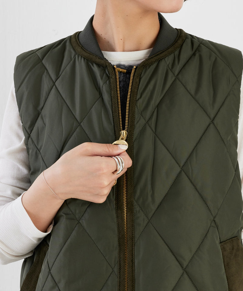 【Barbour / バブアー】glendyn quilted gilet / グレンディン キルティング ベスト