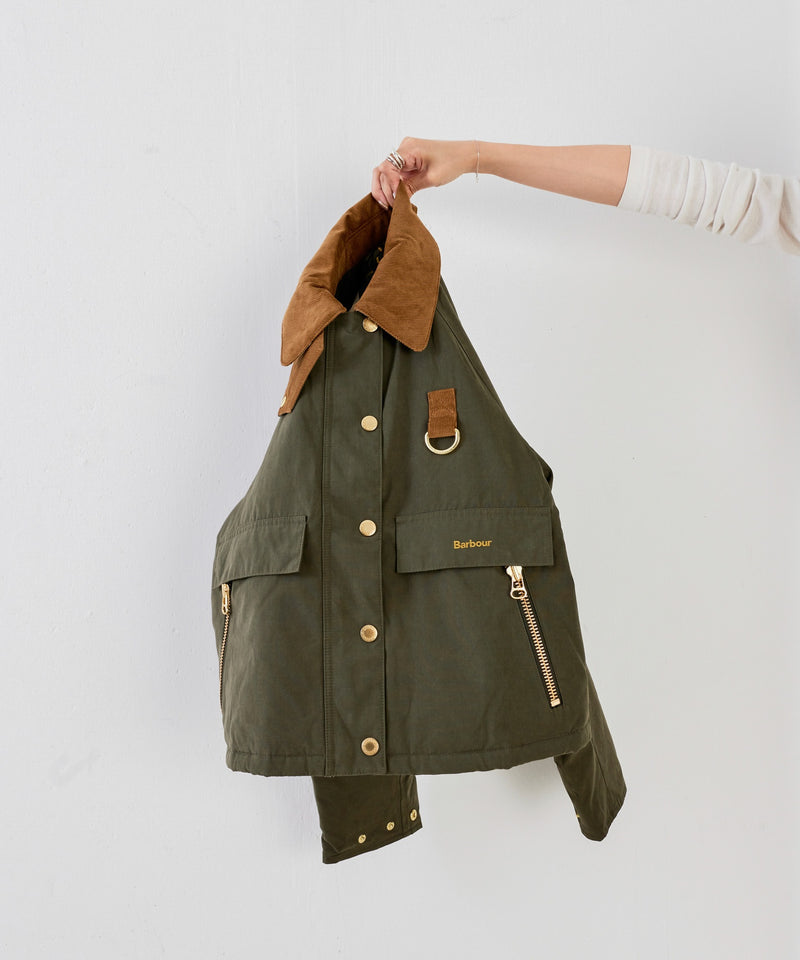 【Barbour / バブアー】xanthe casual jacket / ノンワックス 中綿 ジャケット