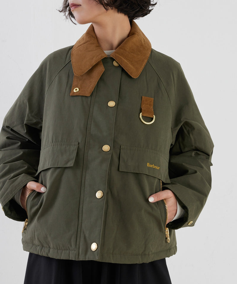 【Barbour / バブアー】xanthe casual jacket / ノンワックス 中綿 ジャケット