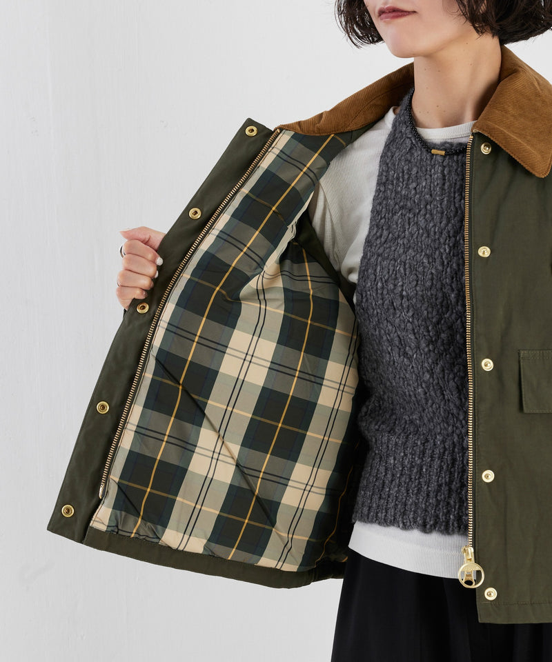 【Barbour / バブアー】xanthe casual jacket / ノンワックス 中綿 ジャケット