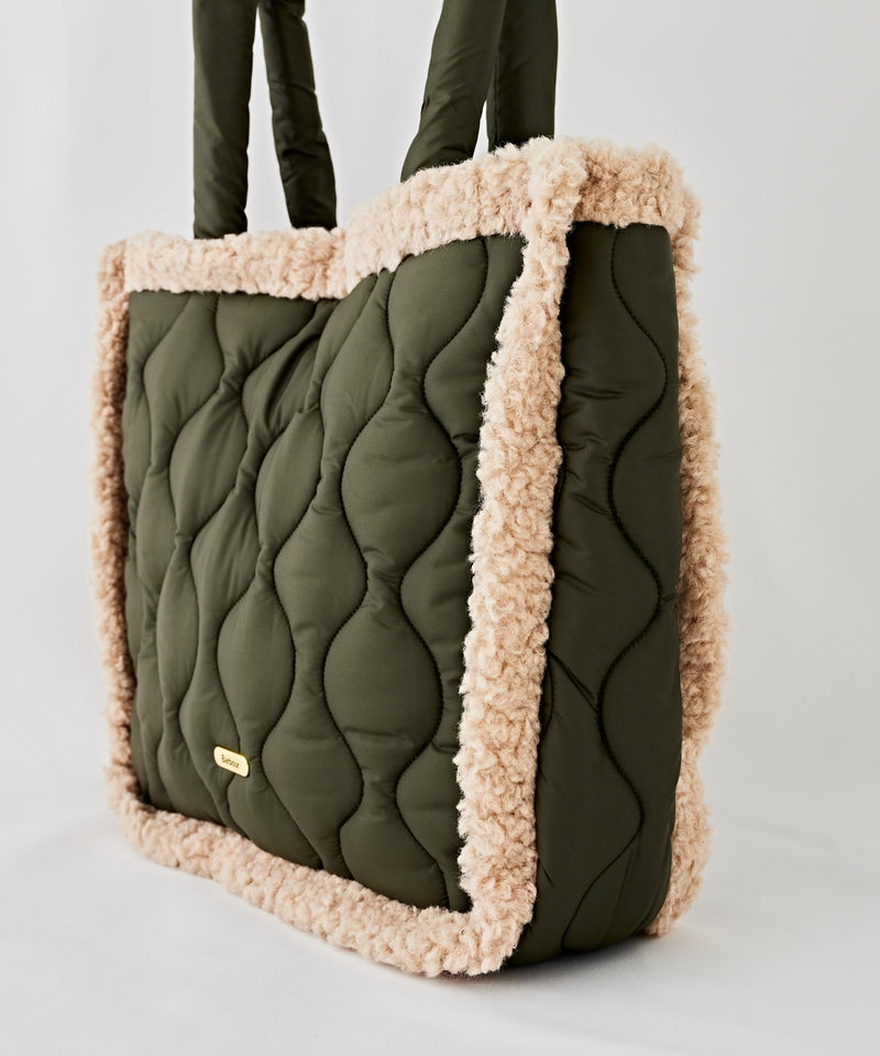 【Barbour / バブアー】Marni quilted tote bag / Marniキルティングトートバッグ
