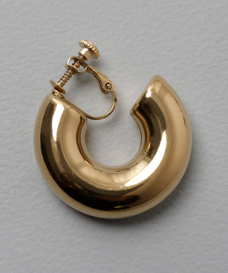 【ORLEAN】 ボリュームフープイヤリング サージカルステンレス