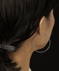 【ORLEAN】シンプルフープピアス 5cm