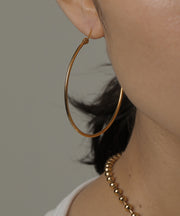 細身のフープシルエット