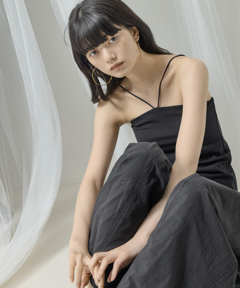 【ORLEAN】 シンプルフープピアス 6cm