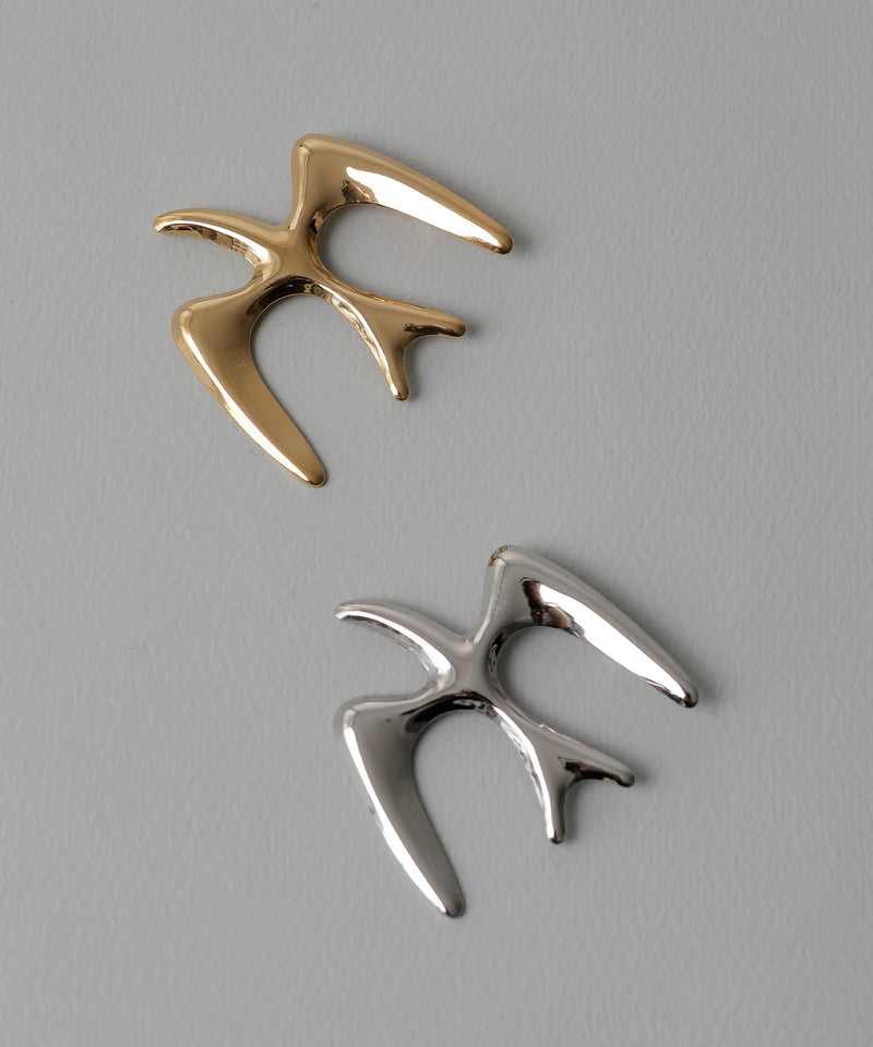 バードモチーフブローチ サージカルステンレス