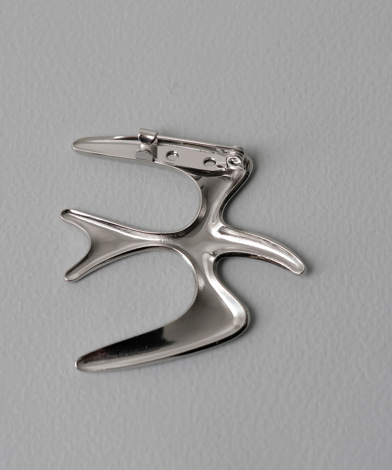 バードモチーフブローチ サージカルステンレス