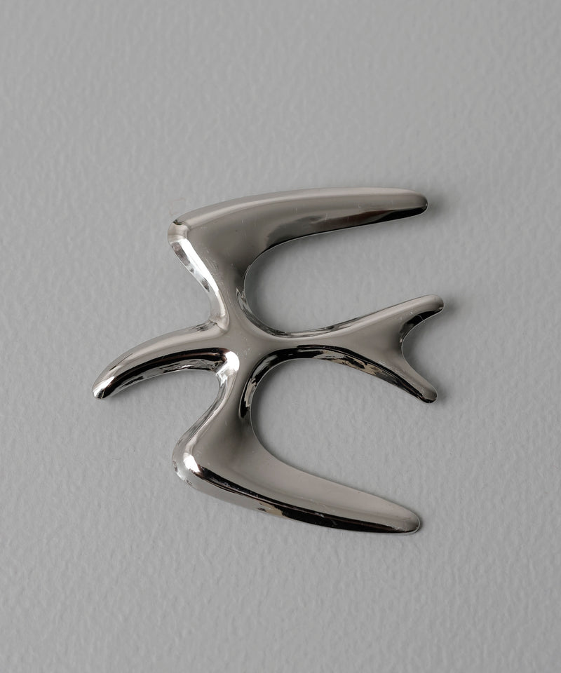 バードモチーフブローチ サージカルステンレス