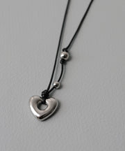 カラー：シルバー(ハートモチーフ)