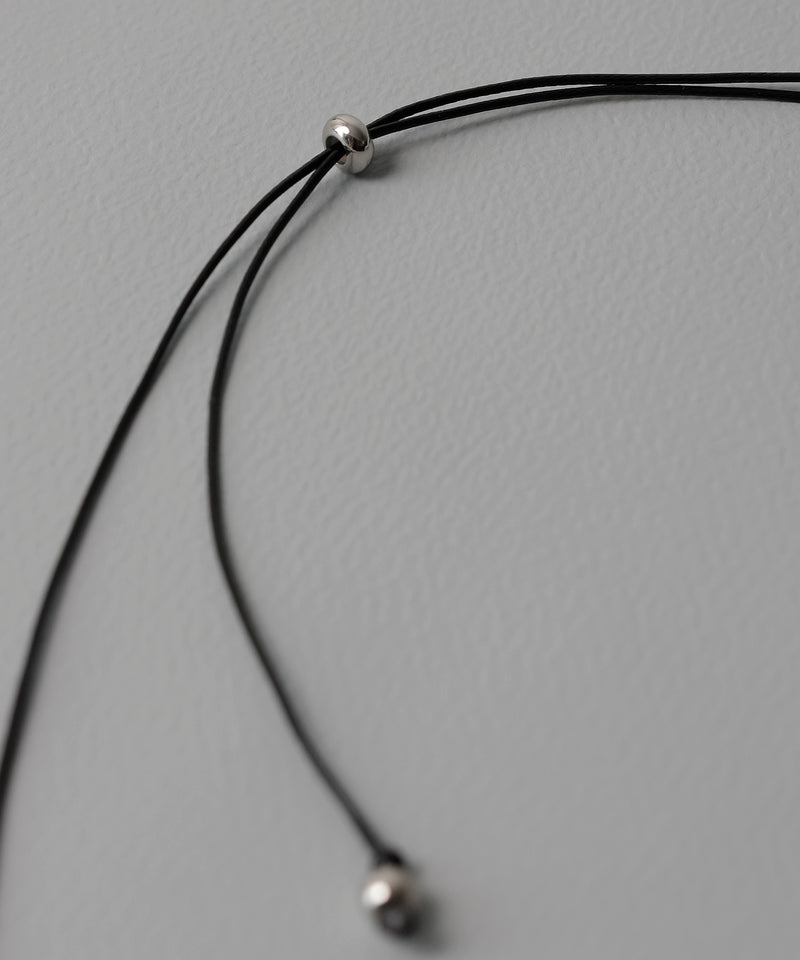 金属アレルギー対応 ハート スター モチーフコードチョーカー サージカルステンレス