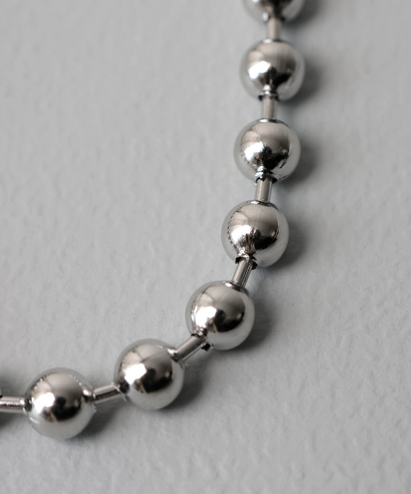 金属アレルギー対応 ボールチェーンネックレス サージカルステンレス