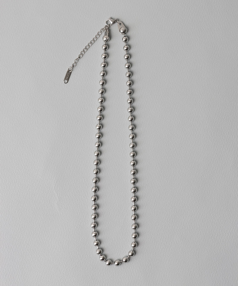 金属アレルギー対応 ボールチェーンネックレス サージカルステンレス