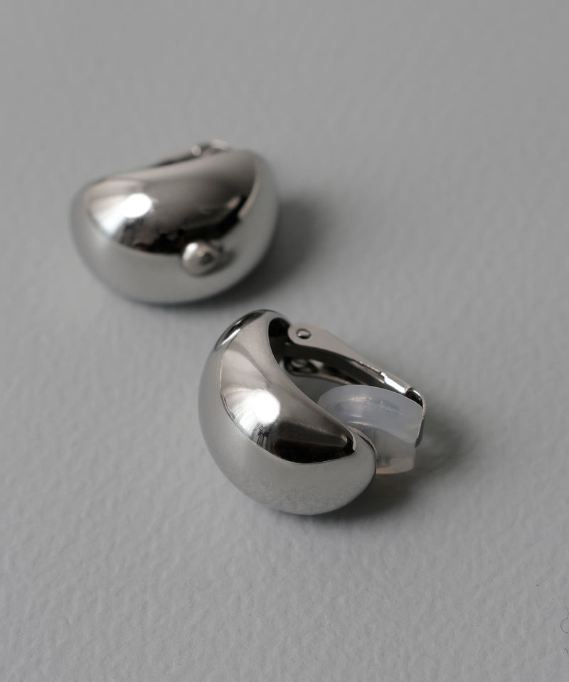 金属アレルギー対応 ボリュームイヤリング サージカルステンレス