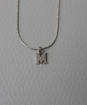 カラー：シルバー系3(イニシャルM)