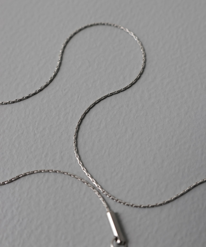 金属アレルギー対応 イニシャルネックレス サージカルステンレス