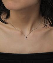 カラー：シルバー(イニシャルA)