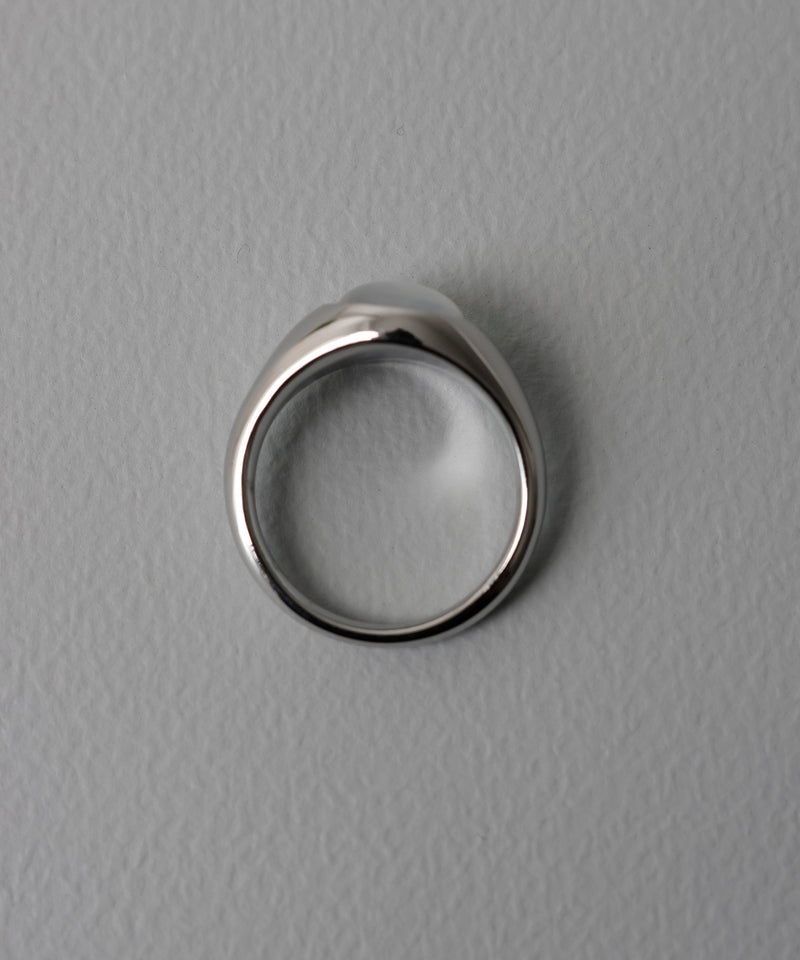 金属アレルギー対応 ストーンリング サージカルステンレス