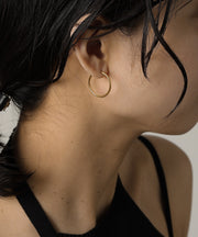 カラー：ゴールド系1　太さ：1.6mm　直径：20mm