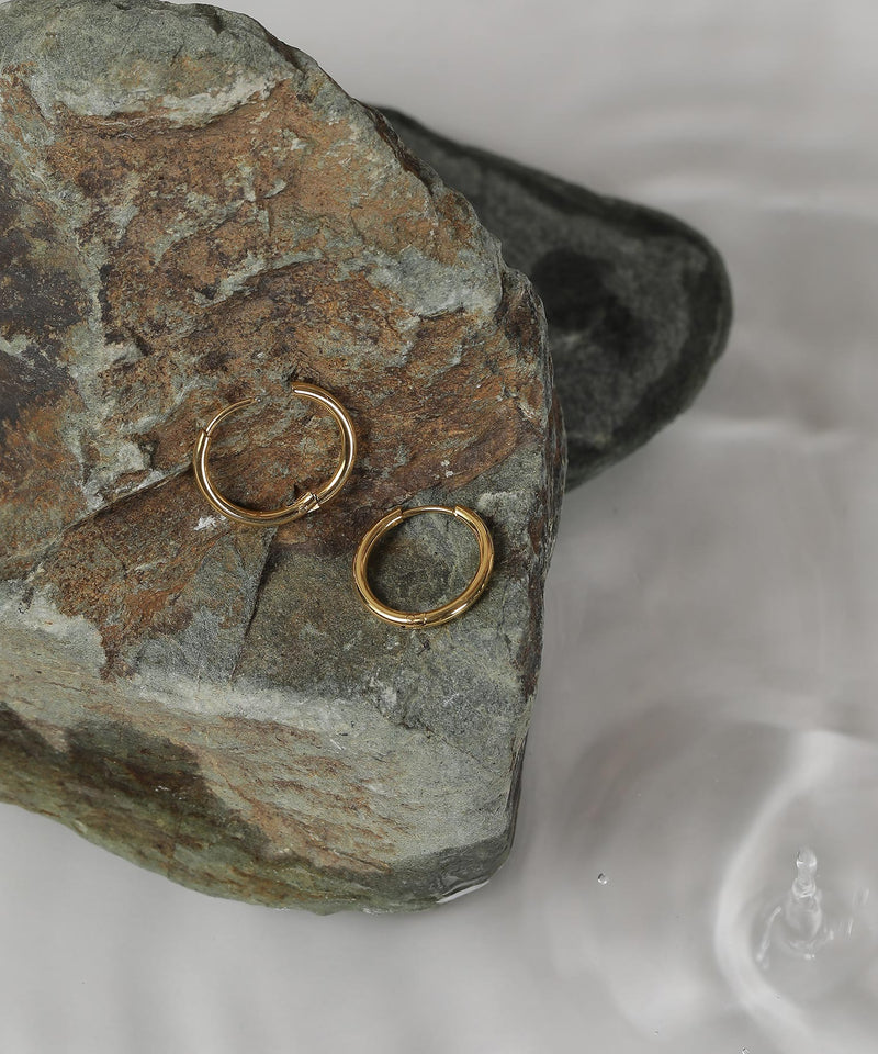 カラー：ゴールド系4　太さ：1.6mm　直径：15mm