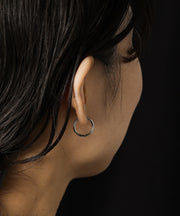 カラー：シルバー系4　太さ：1.6mm　直径：15mm