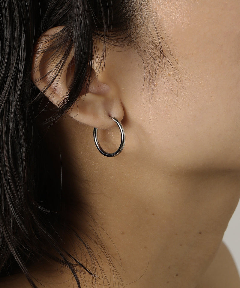 カラー：シルバー　太さ：2mm　直径：20mm