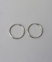 カラー：シルバー　太さ：2mm　直径：24mm