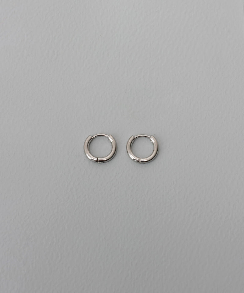 カラー：シルバー　太さ：2mm　直径：12mm