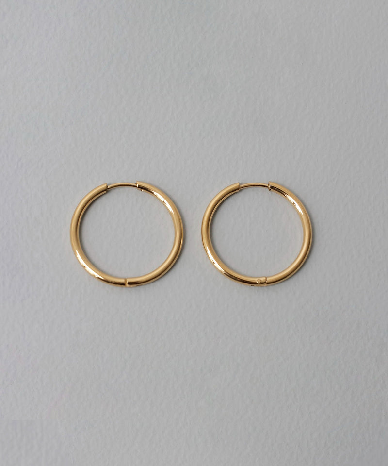 カラー：ゴールド　太さ：2mm　直径：24mm