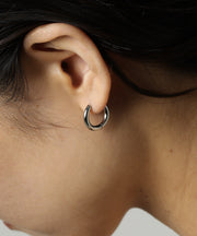 カラー：シルバー　太さ：2.5mm　直径15mm