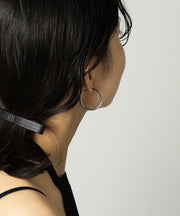 カラー：シルバー　太さ：2.5mm　直径30mm