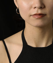 カラー：シルバー　太さ：2.5mm　直径25mm