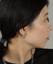 カラー：シルバー　太さ：2.5mm　直径17mm