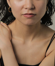 カラー：ゴールド　太さ：2.5mm　直径25mm