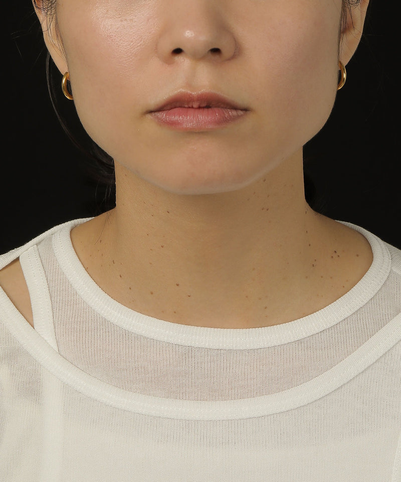 カラー：ゴールド　太さ：2.5mm　直径17mm