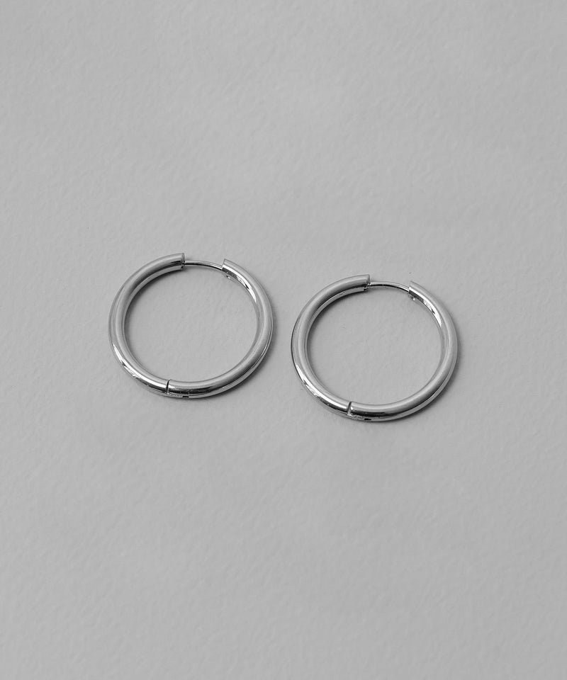 カラー：シルバー　太さ：2.5mm　直径25mm