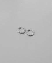 カラー：シルバー　太さ：2.5mm　直径13mm