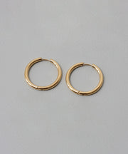 カラー：ゴールド　太さ：2.5mm　直径25mm