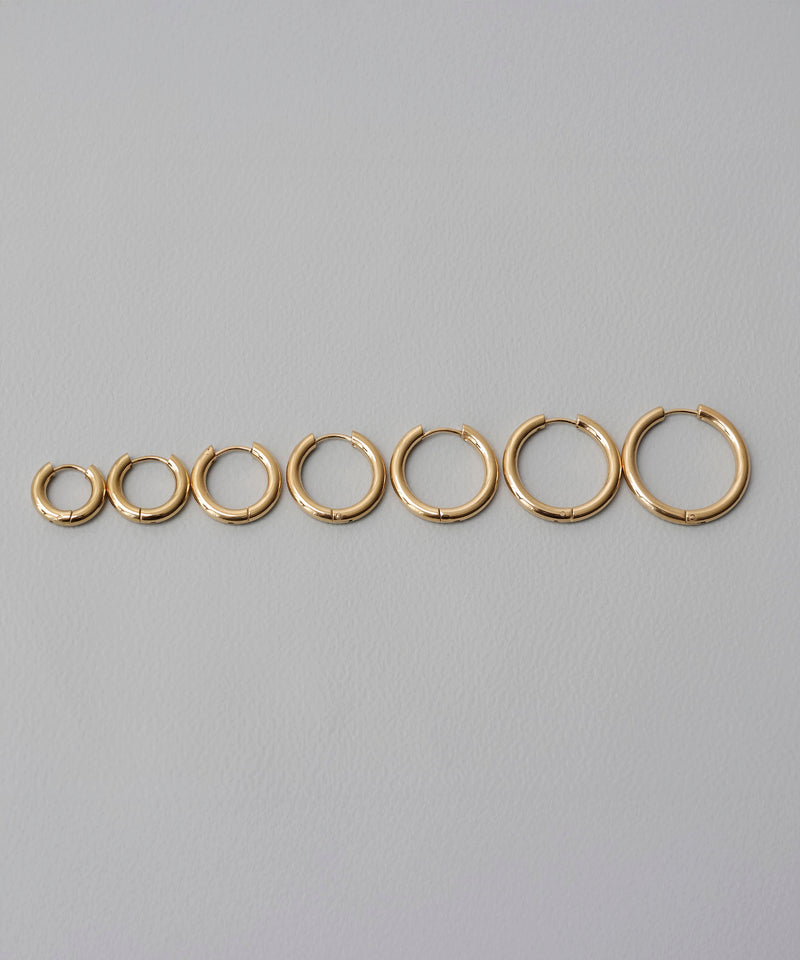 太さ：3mm　直径：14mm、16mm、18mm、20mm、22mm、24mm、26mm