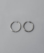 カラー：シルバー　太さ：3mm　直径：26mm