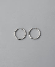 カラー：シルバー　太さ：3mm　直径：24mm