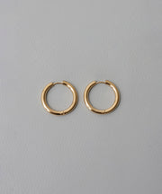 カラー：ゴールド　太さ：3mm　直径：24mm