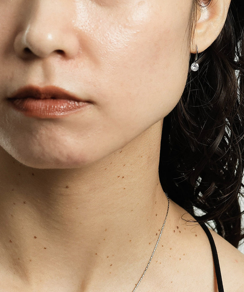 金属アレルギー対応 ドロップピアス サージカルステンレス