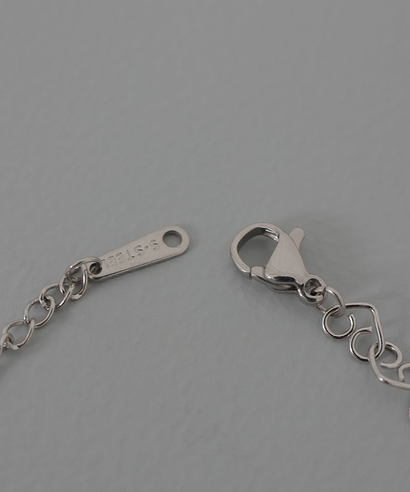 金属アレルギー対応 ハートモチーフチェーン ネックレス サージカルステンレス