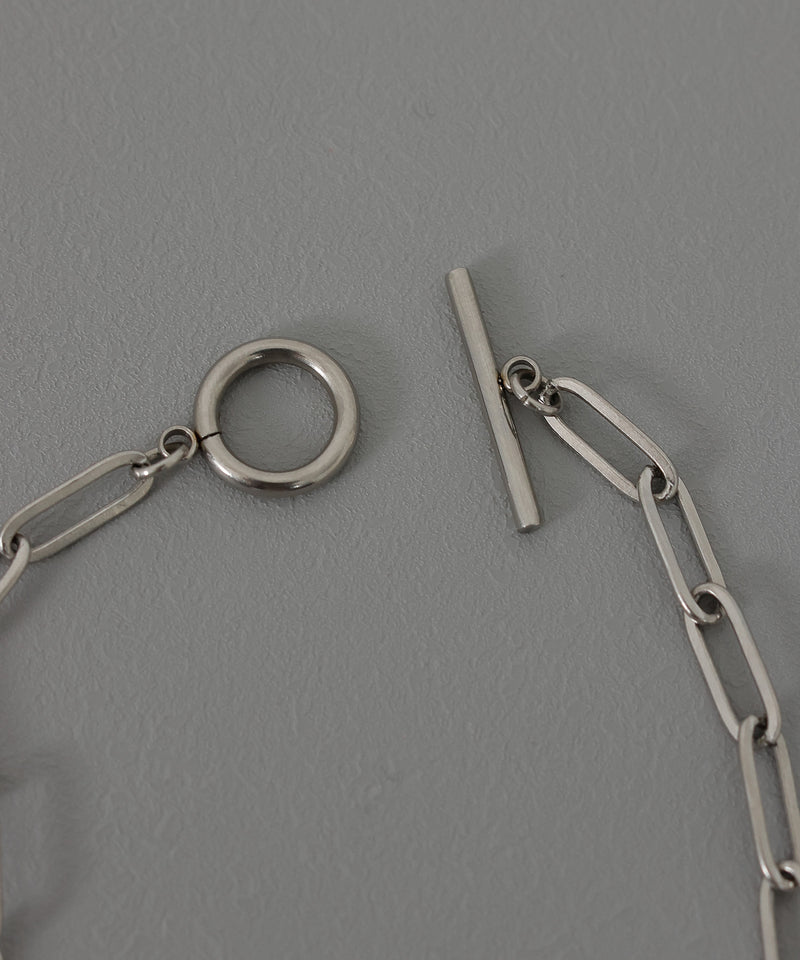 金属アレルギー対応 スター クロス デザインモチーフ レオンチェーンネックレス サージカルステンレス